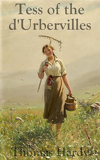 Book cover of 'Tess of the d'Urbervilles' by Thomas Hardy featuring a woman in a field. Readers across Bangladesh can order printed English books from Bookish Wonderland with fast delivery options in Dhaka, while enjoying durable stitched-and-glue binding.