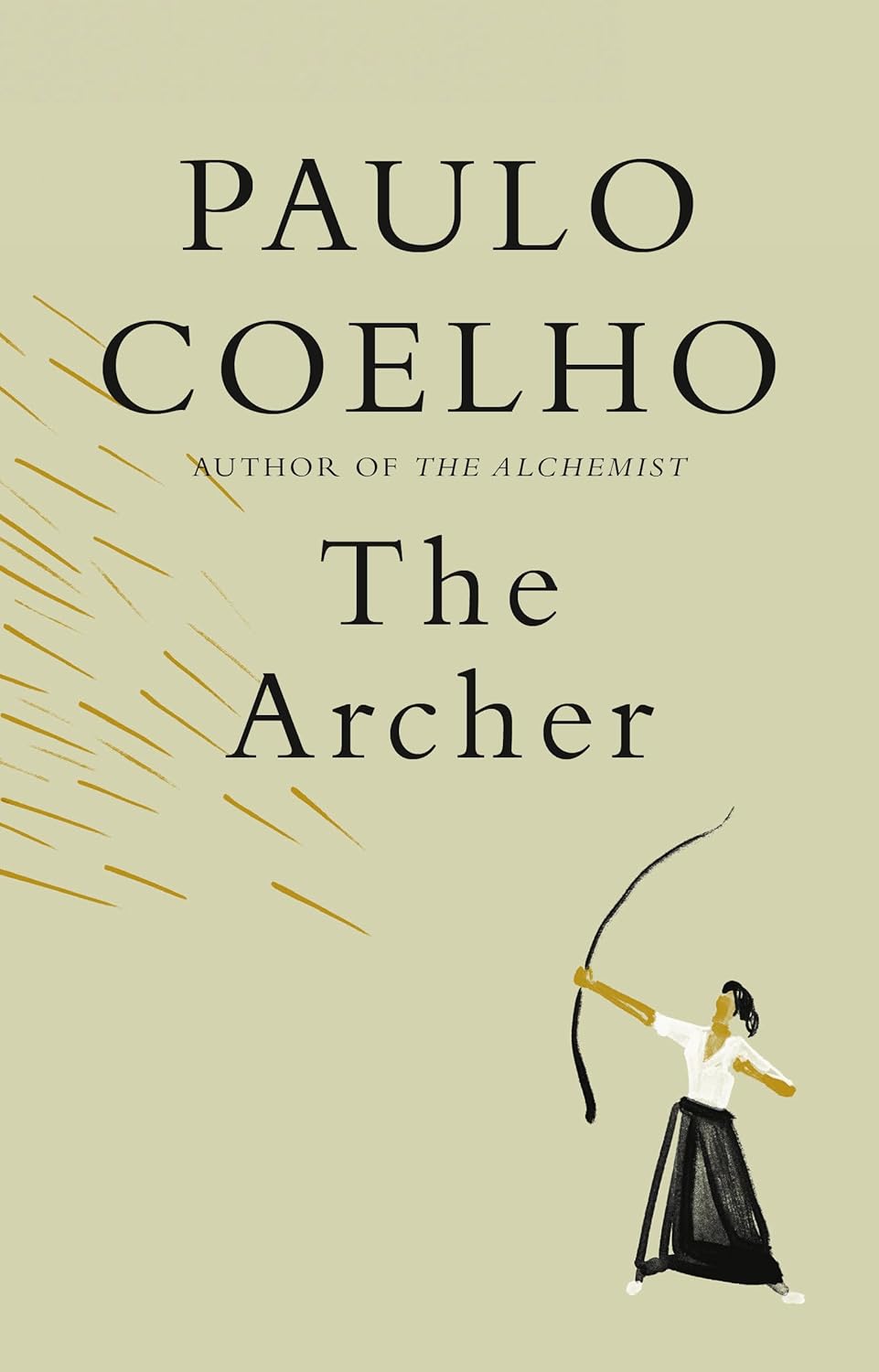 Book cover of 'The Archer' by Paulo Coelho with a minimalist design. Bookish Wonderland serves readers throughout Bangladesh with English books, making it simple to order online through Cash on Delivery across Bangladesh and crystal-clear print.