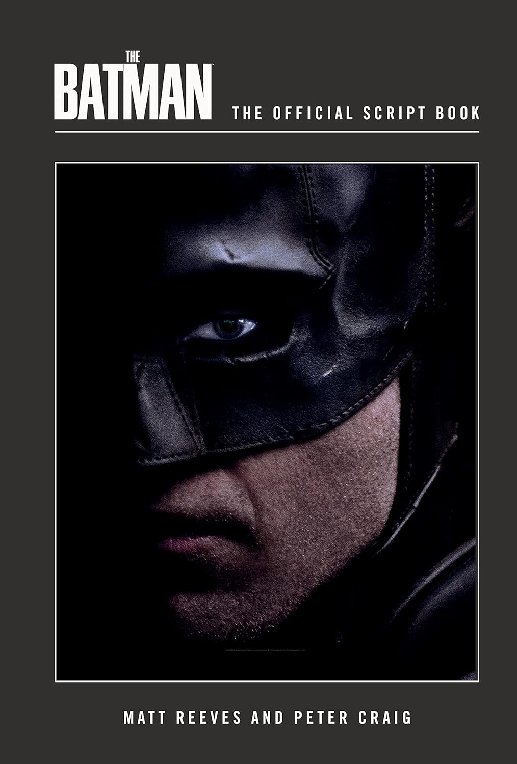 Book cover of 'The Batman: The Official Script Book' with a close-up of a character wearing a mask. Book buyers throughout Bangladesh can shop for quality English books from Bookish Wonderland, combining Cash on Delivery across Bangladesh with sharp text and durable binding.
