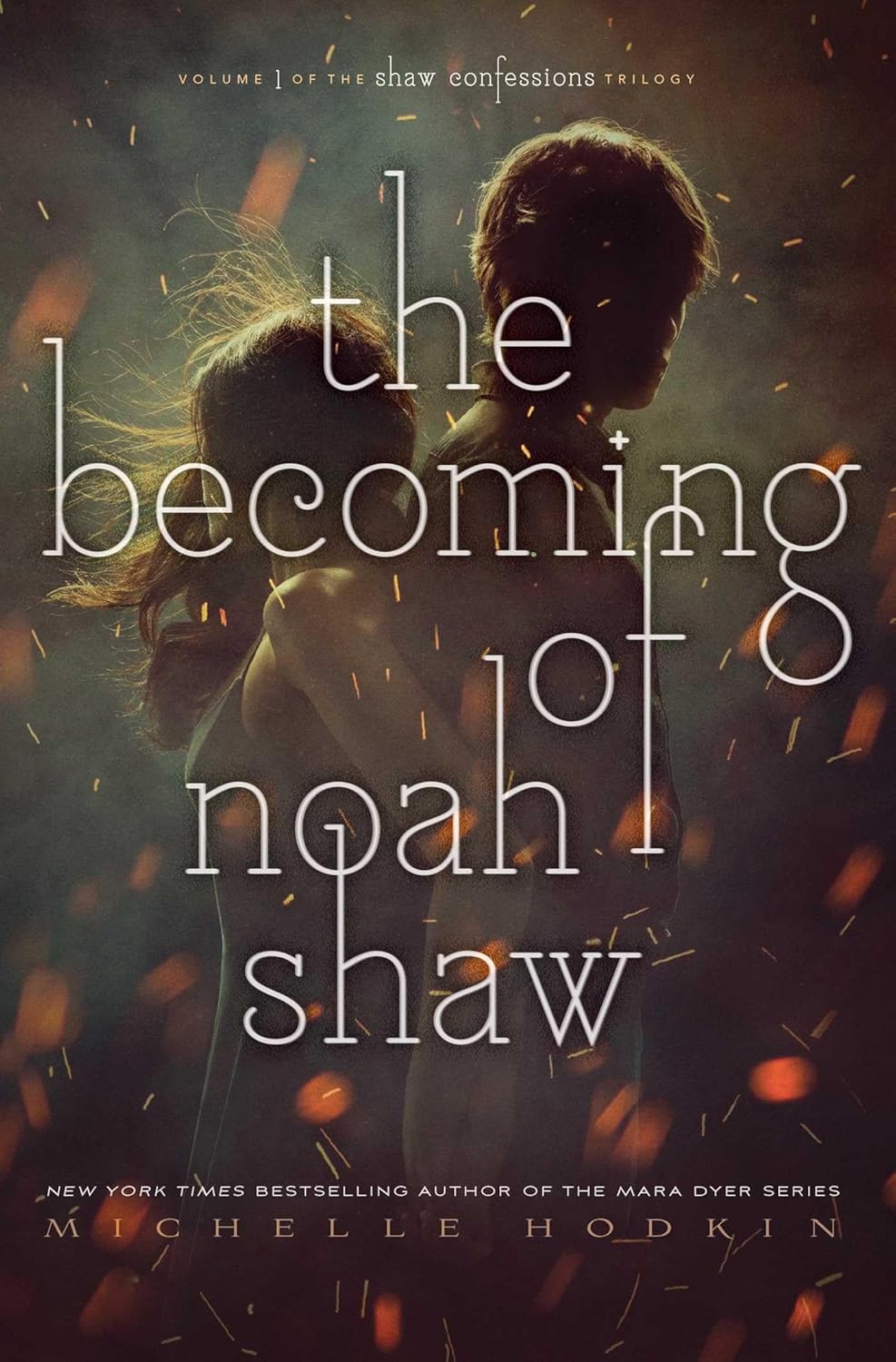 Book cover of 'The Becoming' by Noah Shaw with a silhouette of two people against a dark background. Book buyers throughout Bangladesh can choose books for study and leisure from Bookish Wonderland, combining nationwide delivery with reader-friendly cream paper.