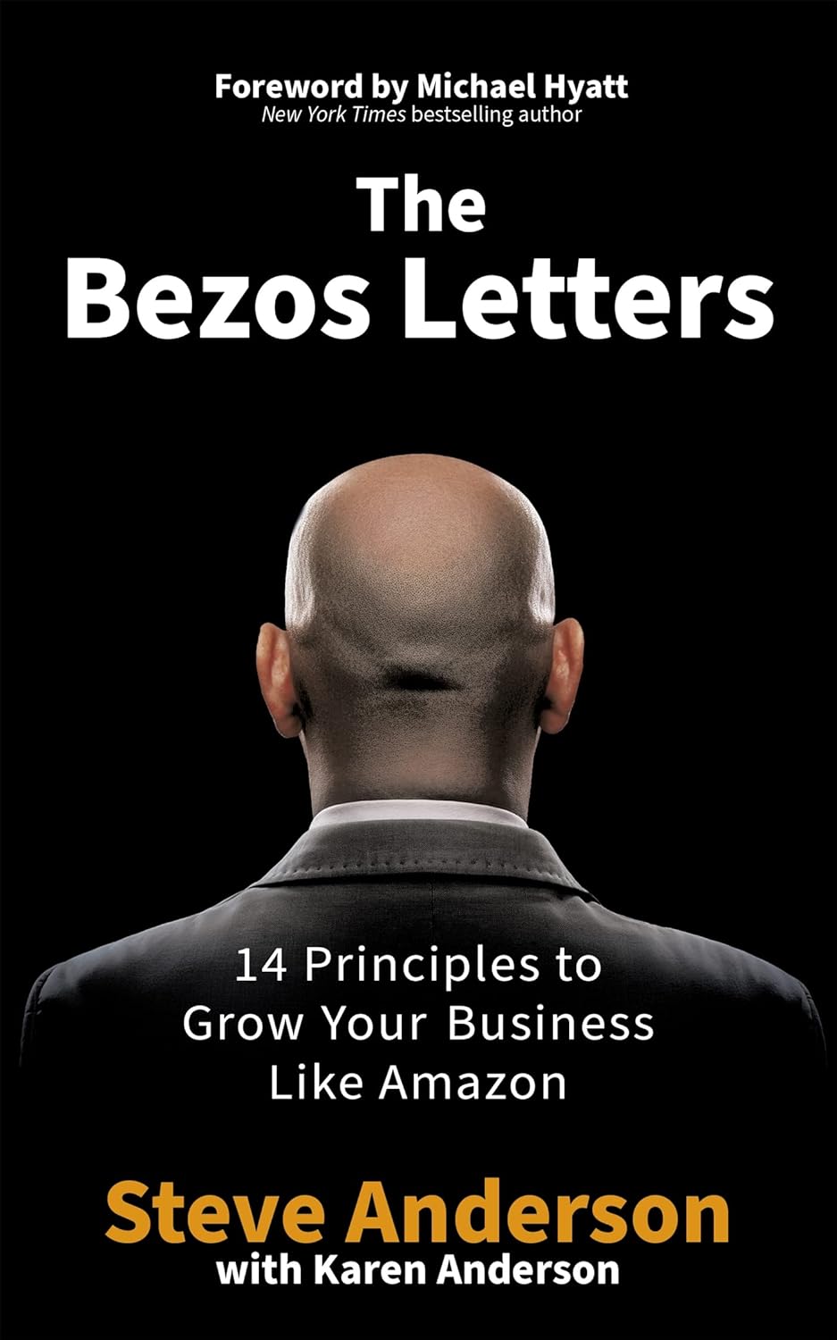 Book cover of 'The Bezos Letters' with a bald man's back on a black background. Book buyers throughout Bangladesh can choose books for study and leisure from Bookish Wonderland, combining customer-friendly ordering and delivery with sharp text and durable binding.