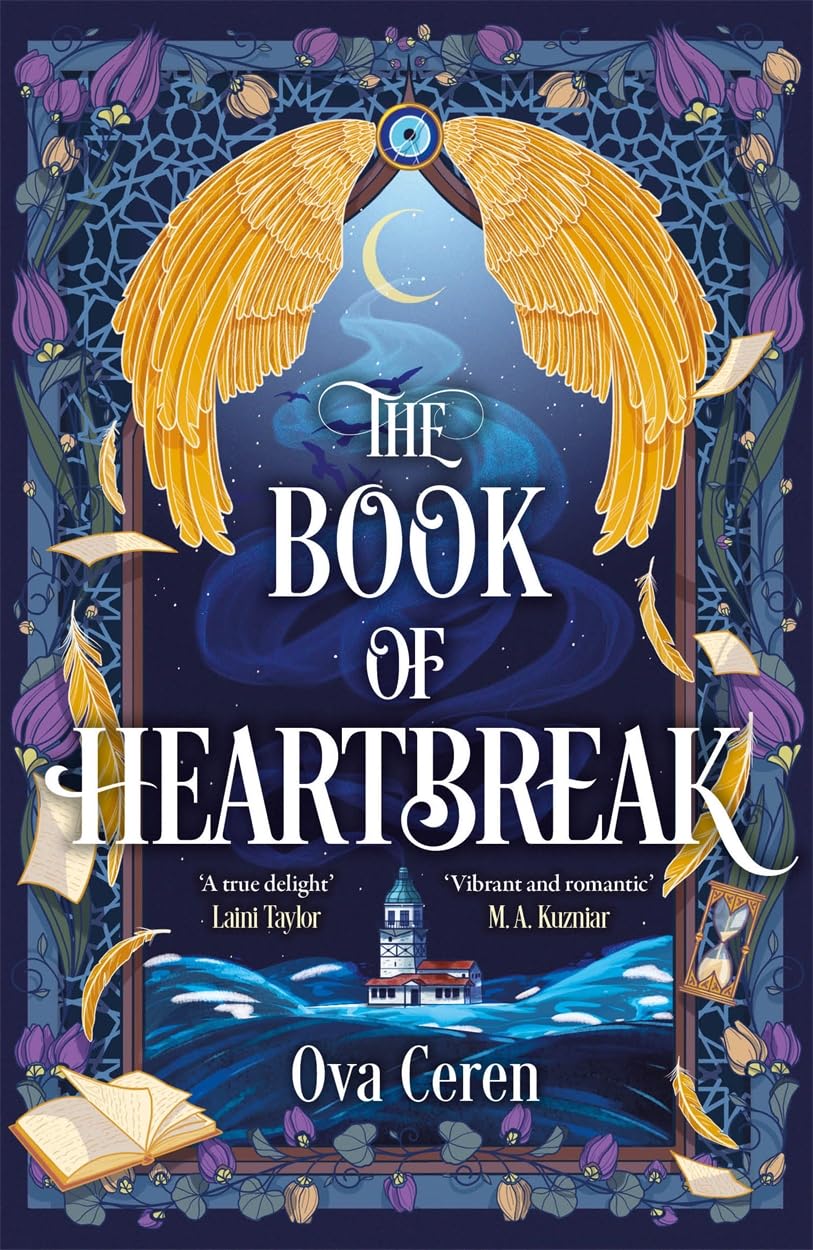 Book cover of 'The Book of Heartbreak' with a decorative design and text. Readers across Bangladesh can find printed English books from Bookish Wonderland with delivery inside and outside Dhaka, while enjoying premium eye-soothing cream paper.