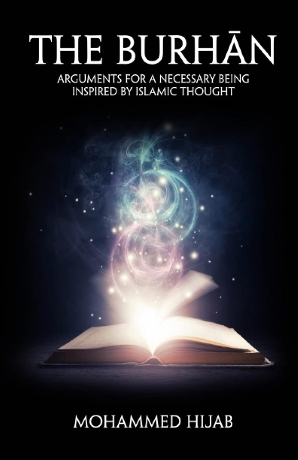 Book cover of 'The Burhan' with a mystical design on a dark background