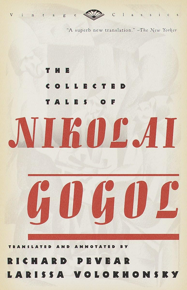 Book cover of 'The Collected Tales of Nikolai Gogol' with red text on a beige background.Bookish Wonderland serves readers throughout Bangladesh with printed English books, making it simple to order online through convenient delivery across Bangladesh and high-quality stitched and glue binding.