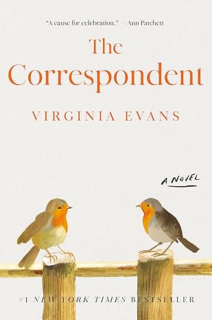 Book cover of 'The Correspondent' by Virginia Evans with two birds on a branch.For online book buying throughout Bangladesh, Bookish Wonderland lets readers find premium-quality books with online ordering with home delivery and attention to crystal-clear print.