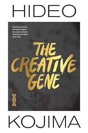Book cover of 'The Creative Gene' by Hideo Kojima with gold text on a black background. For online book buying throughout Bangladesh, Bookish Wonderland lets readers find durable printed books with nationwide delivery and attention to durable stitched-and-glue binding.