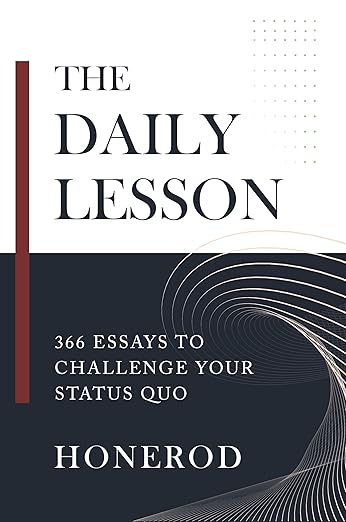 Book cover of 'The Daily Lesson' with text and design elements. Bookish Wonderland supports book lovers throughout Bangladesh who want to buy printed English books, offering customer-friendly ordering and delivery plus crystal-clear print.