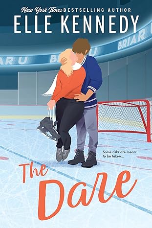 Book cover of 'The Dare' by Elle Kennedy featuring a couple on an ice rink. Book buyers across Bangladesh can choose printed English books from Bookish Wonderland, combining convenient delivery across Bangladesh with durable stitched-and-glue binding.
