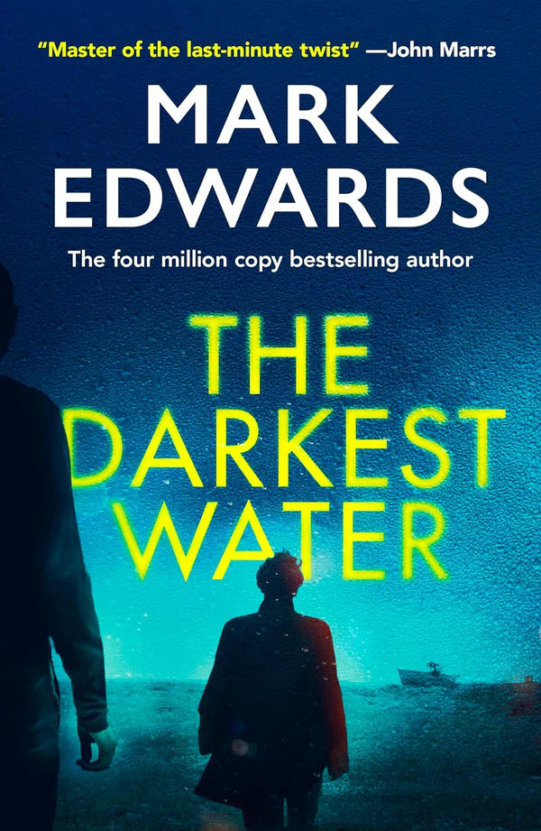 Book cover of 'The Darkest Water' by Mark Edwards with underwater scene and silhouette. Bookish Wonderland serves readers throughout Bangladesh with quality English books, making it simple to order online through convenient delivery across Bangladesh and crystal-clear print.