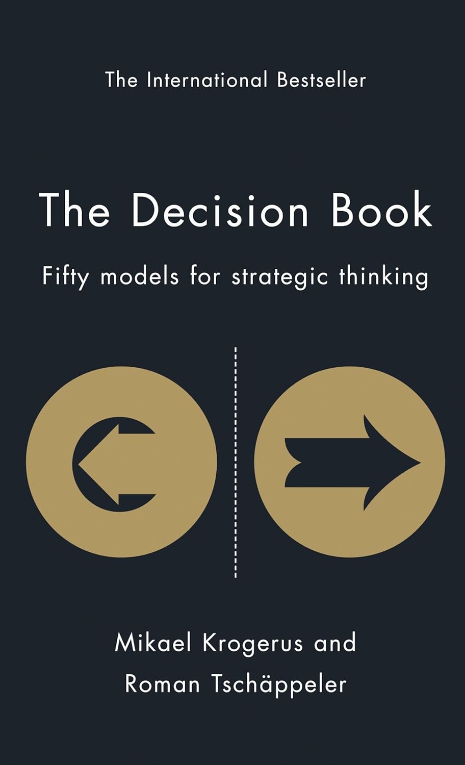 Book cover of 'The Decision Book' with two circular icons and author names on a black background. For customers across Bangladesh, Bookish Wonderland makes it easier to find premium-quality books through urgent delivery options in Dhaka and high-quality stitched and glue binding.