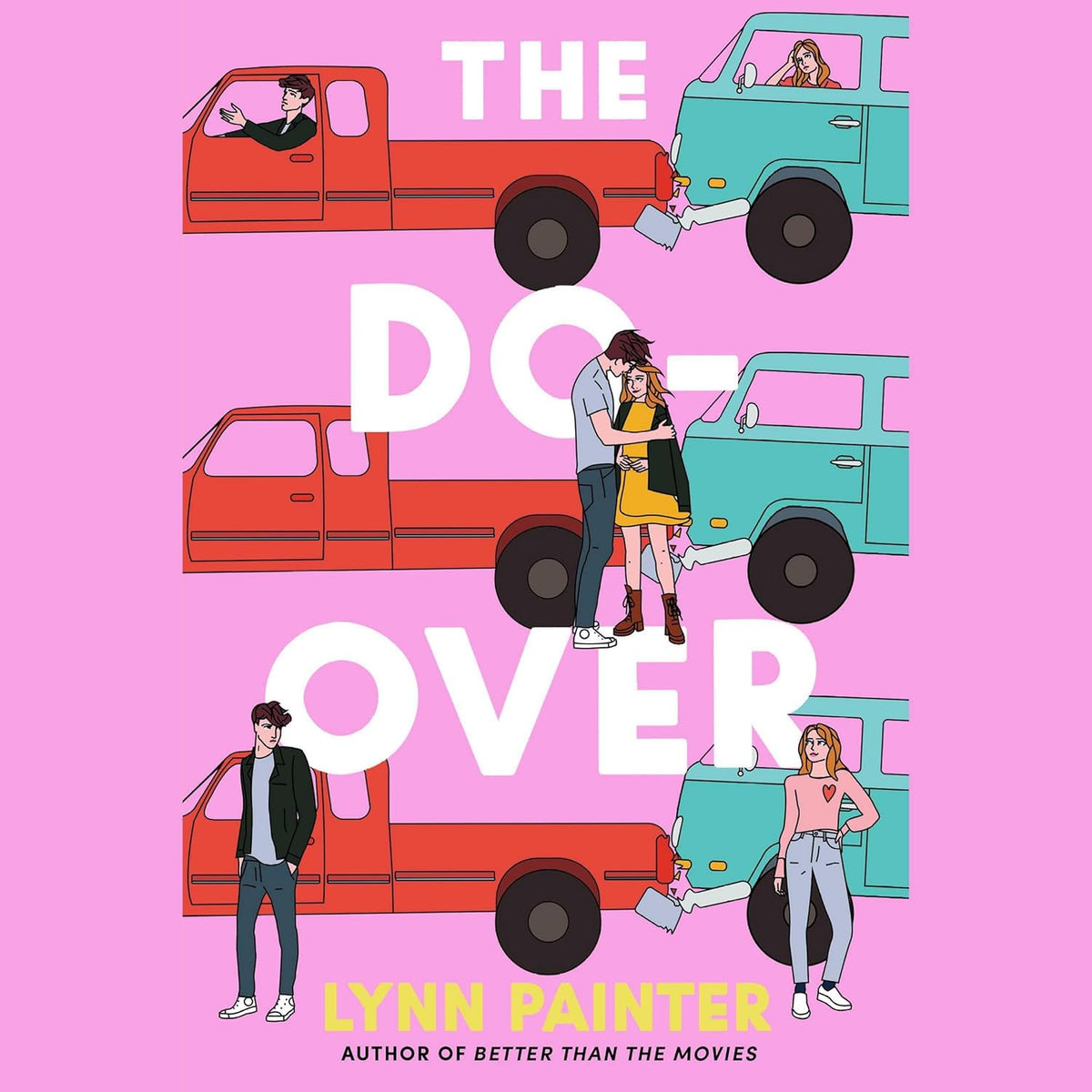 Book cover of 'The Do Over' by Lynn Painter with illustrated characters and cars on a pink background.The Do-Over by Lynn PainterFor customers across Bangladesh, Bookish Wonderland makes it easier to purchase English books through online ordering with home delivery and crystal-clear print.