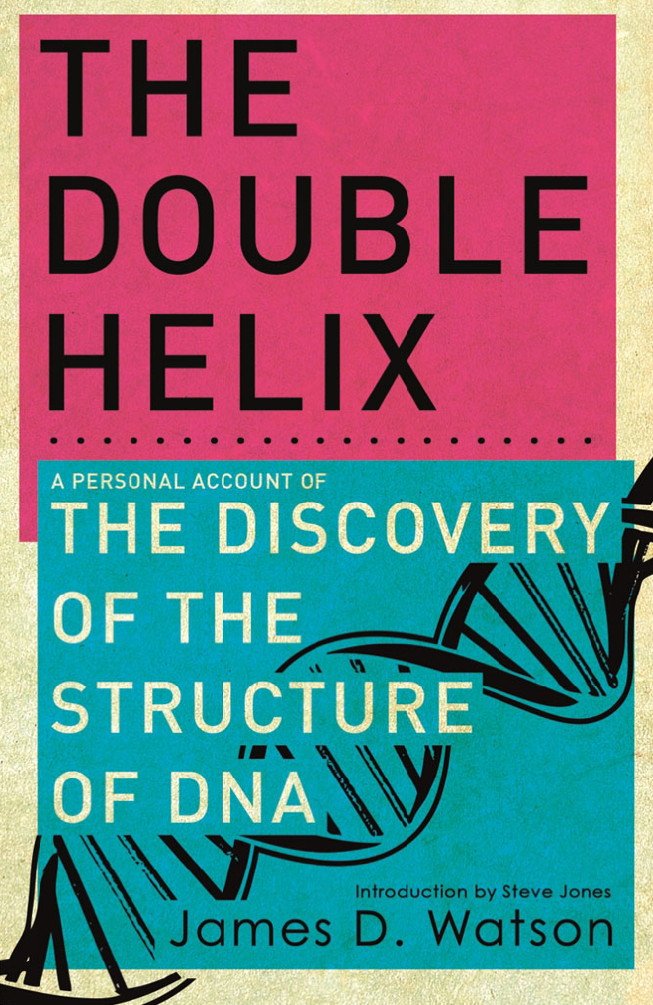 Book cover of 'The Double Helix' with pink and blue sections and DNA helix illustration.The Double Helix by James D. WatsonThe Double Helix by James D. WatsonThe Double Helix by James D. WatsonFor customers across Bangladesh, Bookish Wonderland makes it easier to shop for English books through delivery inside and outside Dhaka and high-quality stitched and glue binding.