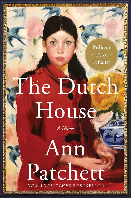 Book cover of 'The Dutch House' by Ann Patchett with a girl in a red dress and floral background. Readers across Bangladesh can discover books for everyday reading from Bookish Wonderland with nationwide delivery, while enjoying clear print with strong binding.
