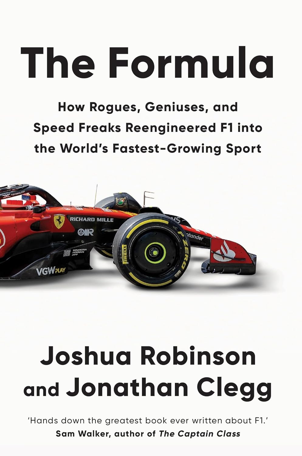 Book cover of 'The Formula' with a Formula 1 car on a white background.Customers seeking printed English books throughout Bangladesh can shop for them through Bookish Wonderland, supported by delivery inside and outside Dhaka and high-quality stitched and glue binding.