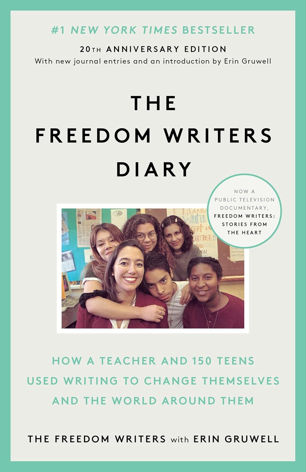 Book cover of 'The Freedom Writers Diary' with a photo of students and text about the book's content.Customers seeking printed English books across Bangladesh can discover them through Bookish Wonderland, supported by Cash on Delivery across Bangladesh and crystal-clear print.