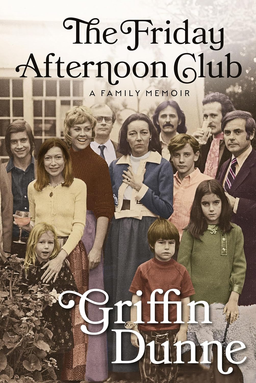 Book cover of 'The Friday Afternoon Club' by Griffin Dunne featuring a family photo.Customers seeking premium-quality books throughout Bangladesh can find them through Bookish Wonderland, supported by fast delivery options in Dhaka and clear print with strong binding.