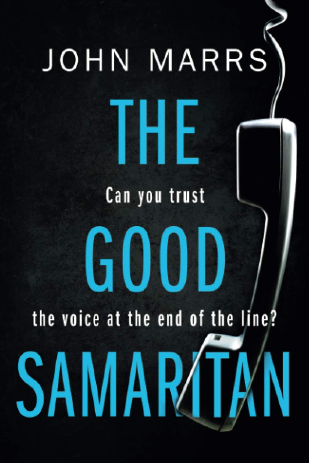 Book cover of 'The Samaritan' by John Marrs with a phone receiver on a dark background. For customers across Bangladesh, Bookish Wonderland makes it easier to find durable printed books through nationwide delivery and clear print with strong binding.