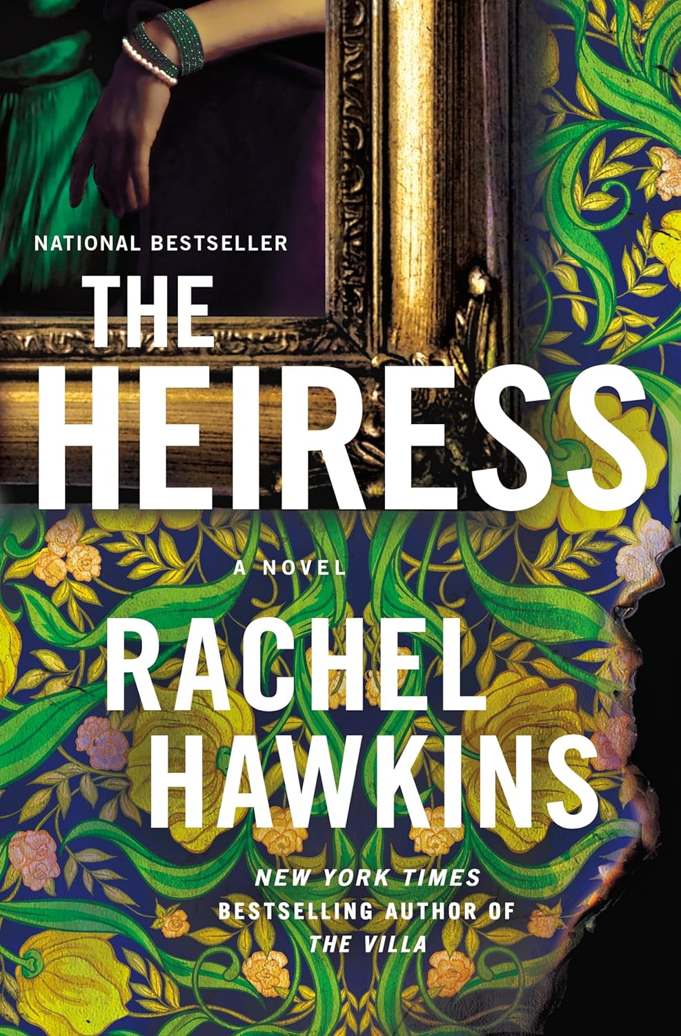 Book cover of 'The Heiress' by Rachel Hawkins with decorative elements and text.For customers across Bangladesh, Bookish Wonderland makes it easier to get books for everyday reading through online ordering with home delivery and sharp text and durable binding.
