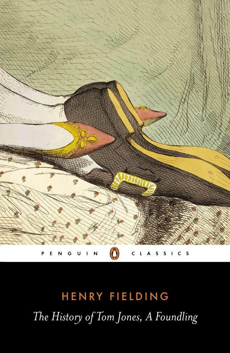 Book cover of 'The History of Tom Jones, A Foundling' by Henry Fielding with a stylized illustration of a boot. For online book buying throughout Bangladesh, Bookish Wonderland lets readers order durable printed books with nationwide delivery and attention to reader-friendly cream paper.