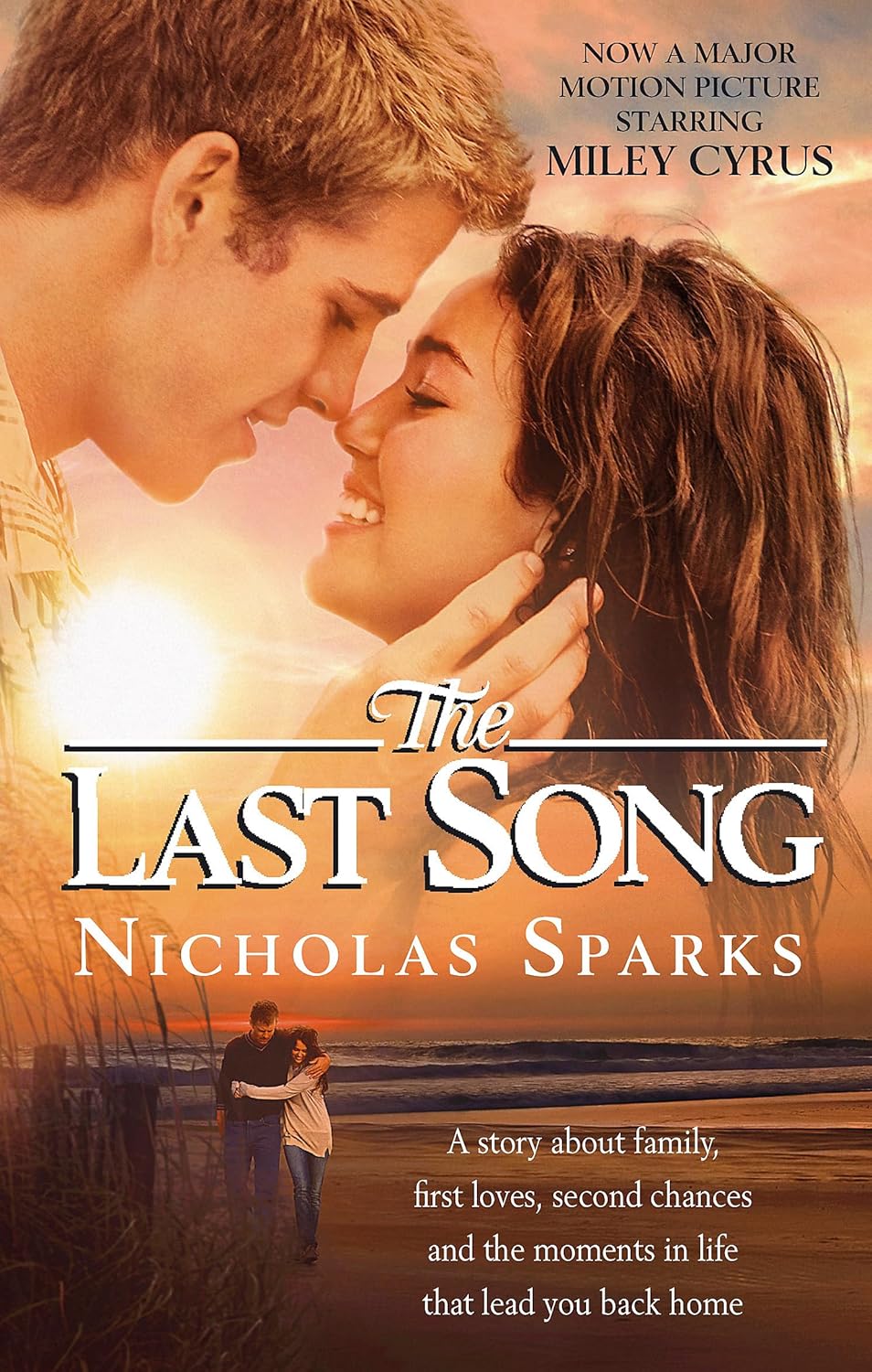 Book cover of 'The Last Song' by Nicholas Sparks with a couple embracing on a beach.Bookish Wonderland supports book lovers across Bangladesh who want to find English books, offering Cash on Delivery across Bangladesh plus clear print with strong binding.