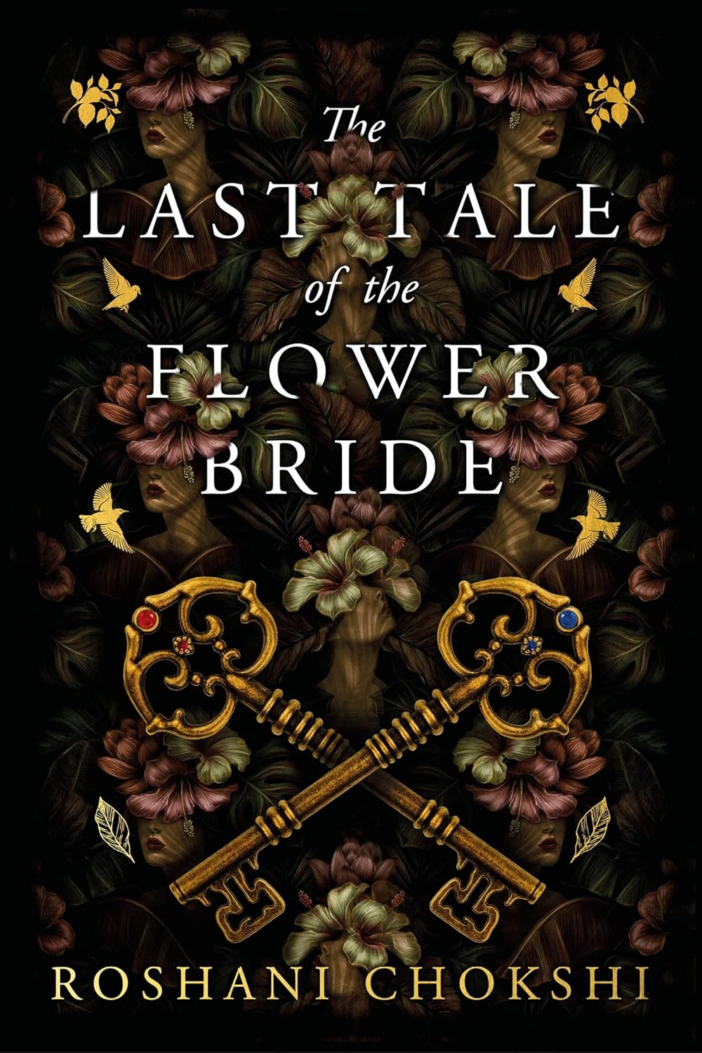 Book cover of 'The Last Tale of the Flower Bride' with floral design and keys.Bookish Wonderland supports book lovers across Bangladesh who want to discover reader-friendly printed books, offering fast delivery options in Dhaka plus sharp text and durable binding.