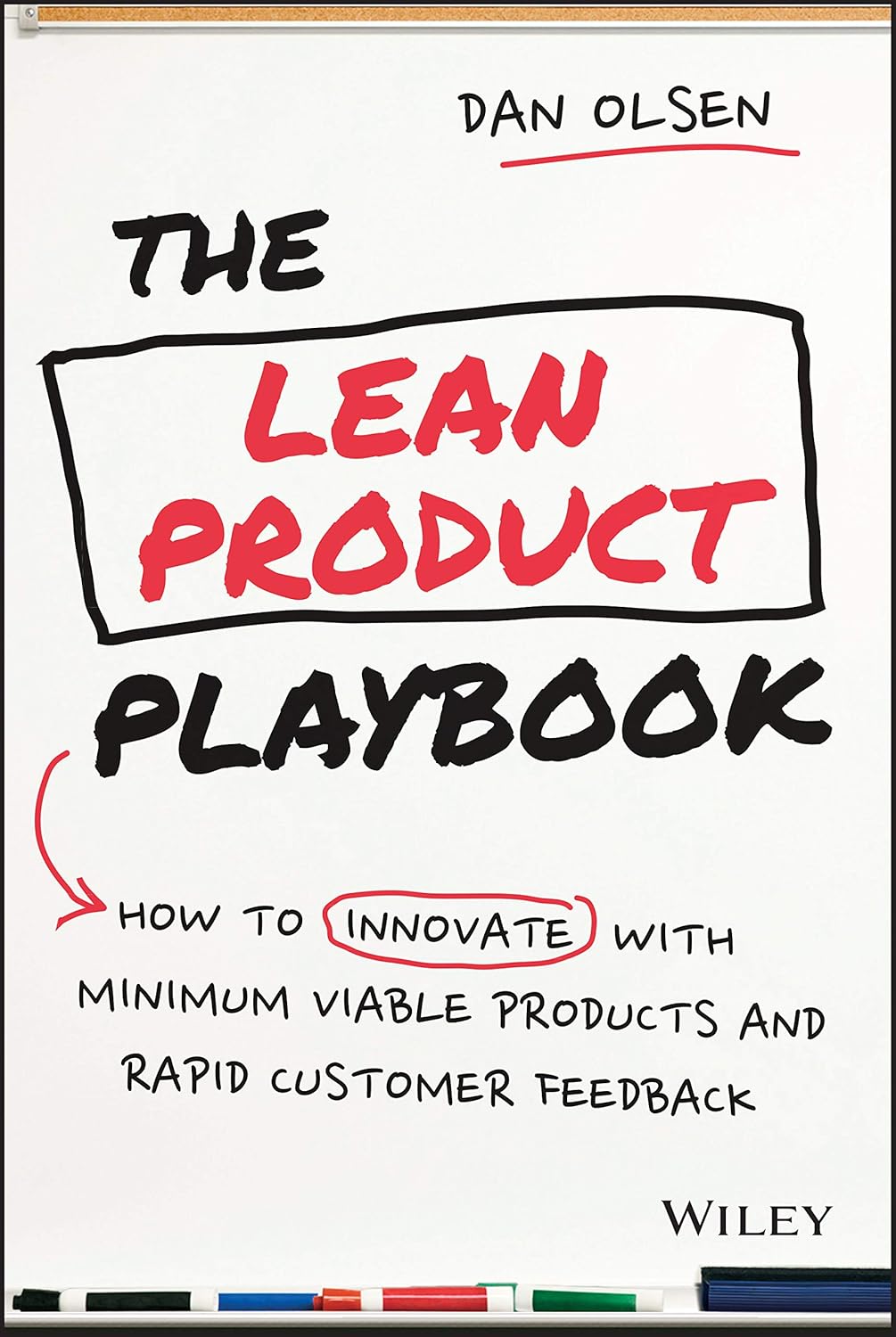 Book cover of 'The Lean Product Playbook' by Dan Olsen with minimalistic design.Bookish Wonderland supports book lovers across Bangladesh who want to order reader-friendly printed books, offering convenient delivery across Bangladesh plus comfortable cream paper and clear printing.