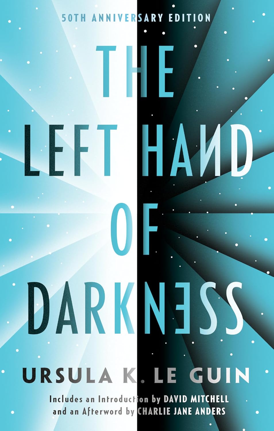 Book cover of 'The Left Hand of Darkness' by Ursula K. Le Guin with abstract design. Bookish Wonderland serves readers throughout Bangladesh with reader-friendly printed books, making it simple to choose online through delivery inside and outside Dhaka and high-quality stitched and glue binding.
 	
