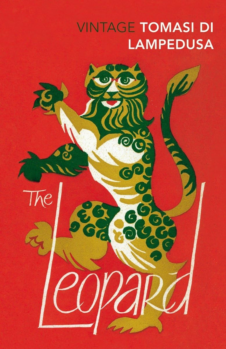 Book cover of 'The Leopard' by Tomasi di Lampedusa with a stylized leopard design on a red background.Bookish Wonderland serves readers throughout Bangladesh with quality English books, making it simple to buy online through fast delivery options in Dhaka and clear print with strong binding.
