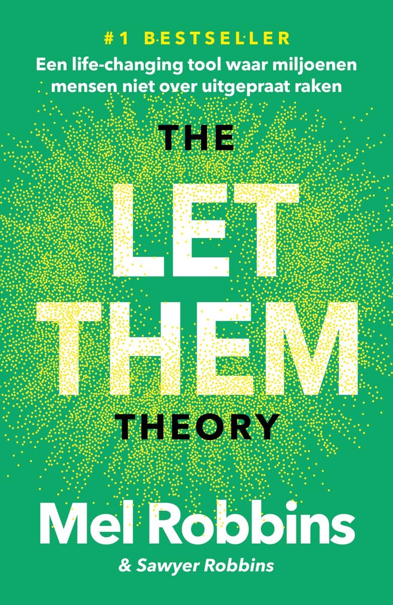 Book cover of 'The Let Them Theory' by Mel Robbins with a green background and white text. Bookish Wonderland serves readers throughout Bangladesh with English books, making it simple to find online through online ordering with home delivery and sharp text and durable binding.
