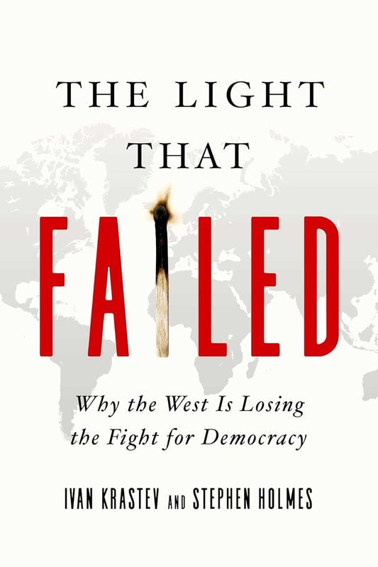 Book cover of 'The Light That Failed' with a world map background. Bookish Wonderland serves readers across Bangladesh with premium-quality books, making it simple to discover online through urgent delivery options in Dhaka and clear print with strong binding.