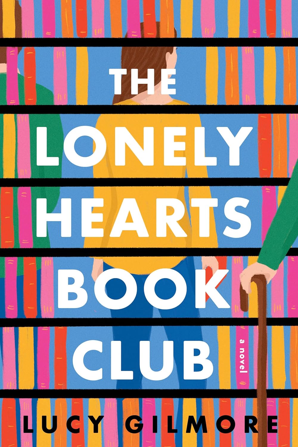 Book cover of 'The Lonely Hearts Book Club' by Lucy Gilmore with colorful design.Bookish Wonderland provides a convenient way for readers across Bangladesh to shop for printed English books with Cash on Delivery across Bangladesh and comfortable cream paper and clear printing.