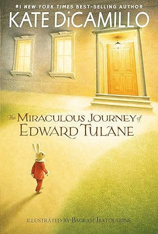 Book cover of 'The Miraculous Journey of Edward Tulane' by Kate DiCamillo with a child and rabbit character walking towards a house.Bookish Wonderland supports book lovers across Bangladesh who want to discover printed English books, offering convenient delivery across Bangladesh plus crystal-clear print.