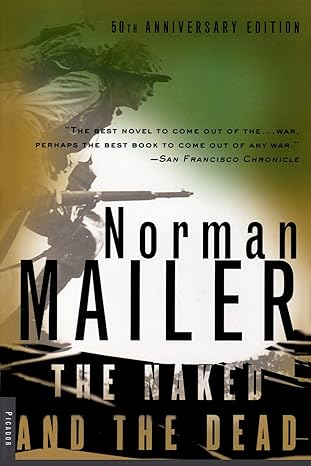 Book cover of 'The Naked and the Dead' by Norman Mailer with a soldier silhouette. Bookish Wonderland serves readers across Bangladesh with premium-quality books, making it simple to get online through nationwide delivery and comfortable cream paper and clear printing.