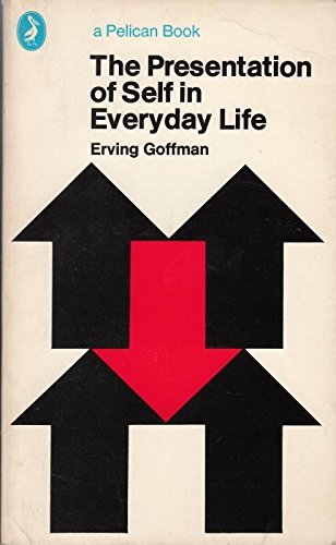 Book cover of 'The Presentation of Self in Everyday Life' by Erving Goffman with arrows and a red square. Book buyers throughout Bangladesh can choose reader-friendly printed books from Bookish Wonderland, combining convenient delivery across Bangladesh with comfortable cream paper and clear printing.