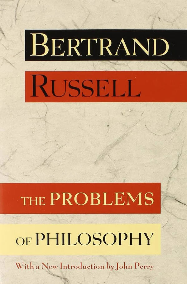 Book cover of 'The Problems of Philosophy' by Bertrand Russell with a beige background The Problems of Philosophy by Bertrand Russell