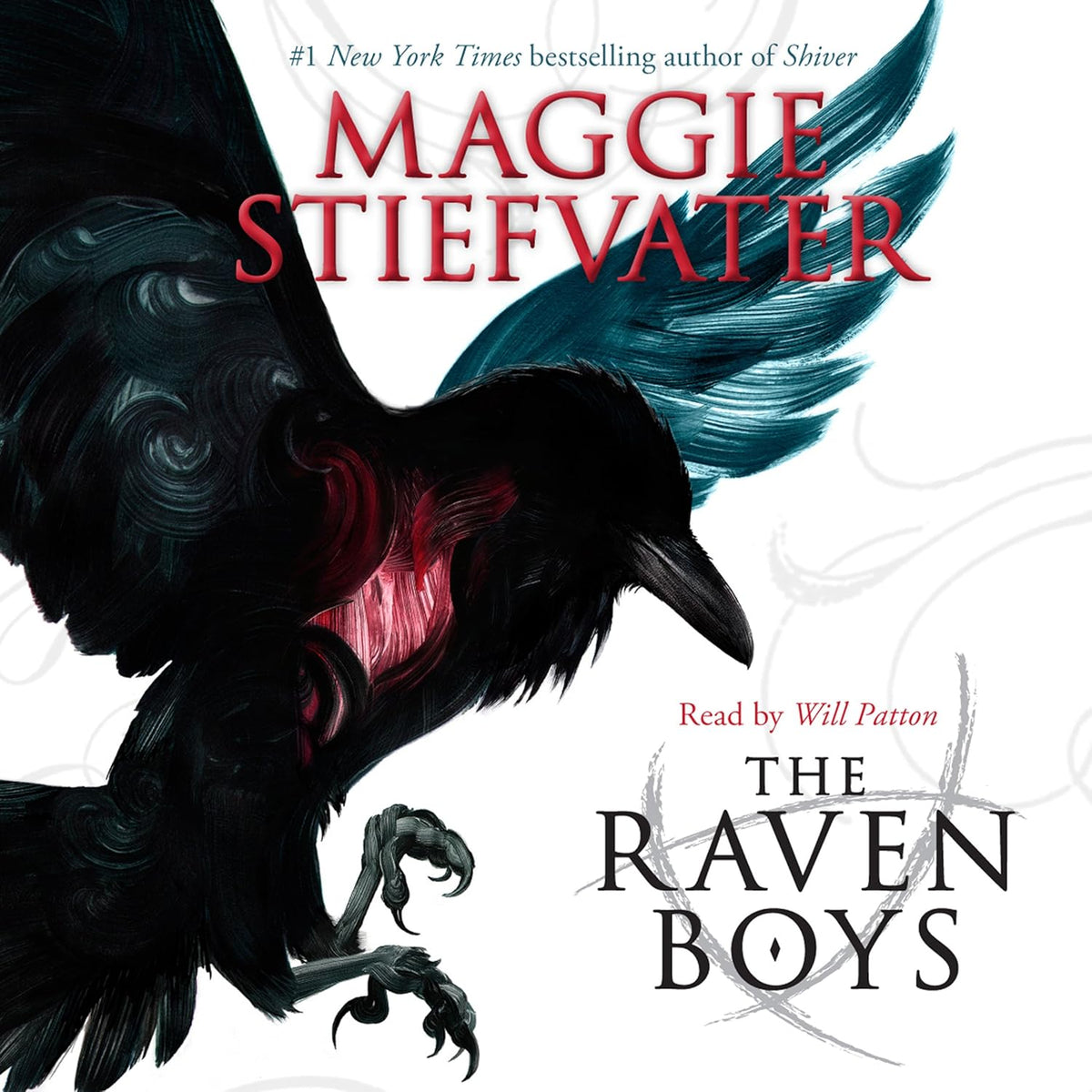 Book cover of 'The Raven Boys' by Maggie Stiefvater featuring a raven with a red interior. Bookish Wonderland serves readers across Bangladesh with English books, making it simple to discover online through customer-friendly ordering and delivery and sharp text and durable binding.