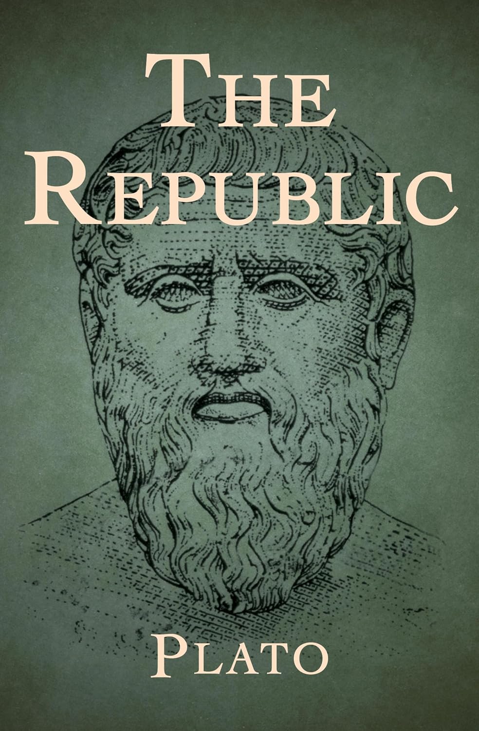 Book cover of 'The Republic' by Plato with a classical head illustration on a green background. Book buyers across Bangladesh can get books for study and leisure from Bookish Wonderland, combining urgent delivery options in Dhaka with comfortable cream paper and clear printing.