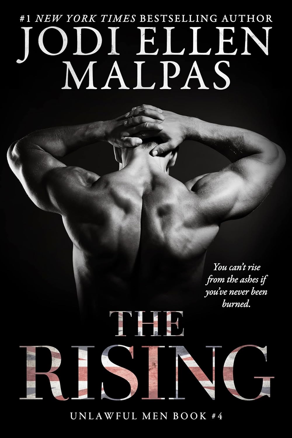 Book cover of 'The Rising' by Jodi Ellen Malpas featuring a shirtless man. Book buyers across Bangladesh can choose English books from Bookish Wonderland, combining customer-friendly ordering and delivery with high-quality stitched and glue binding.