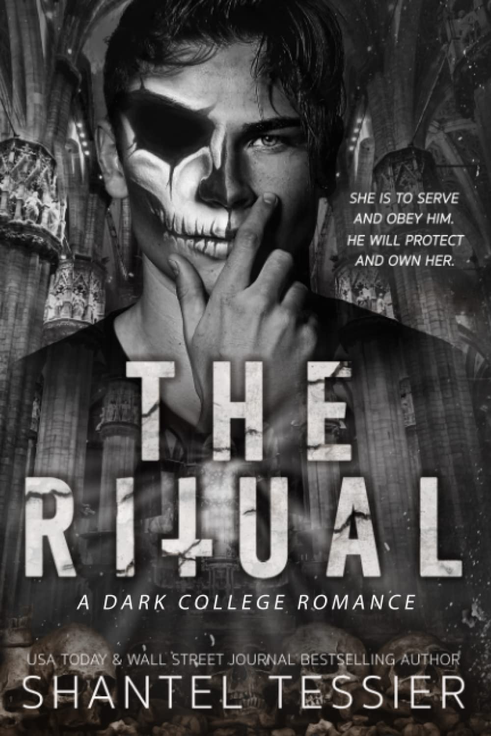 Book cover of 'The Ritual' with a dark theme and text. Get this book in Bangladesh from bookish wonderland.