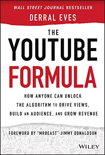 Book cover of 'The YouTube Formula' by Derral Eves with a red and white design. Bookish Wonderland provides a convenient way for readers across Bangladesh to find premium-quality books with nationwide delivery and premium eye-soothing cream paper.