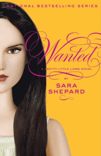 Book cover of 'Wanted' by Sara Shepard with a yellow background and a woman's face which is available in Bangladesh.