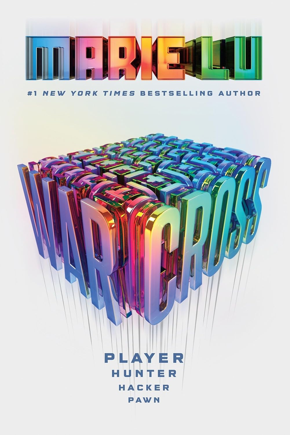 Book cover of 'War Cards' by Marielu with colorful text design on a white background which is available in Bookish Wonderland.