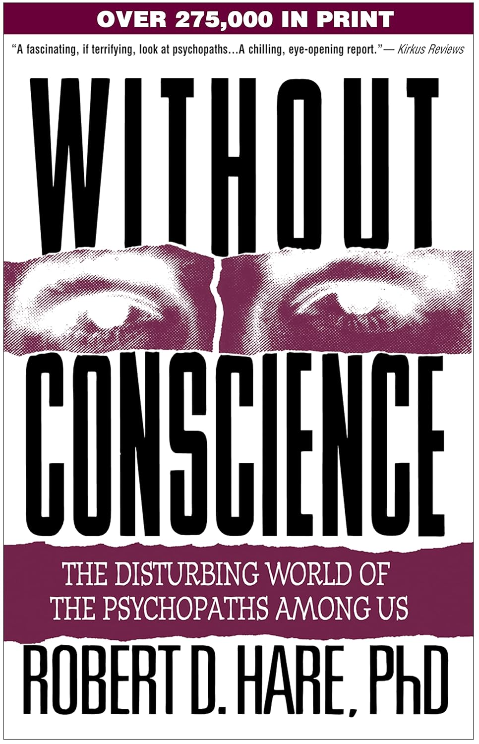 Book cover of 'Without Conscience' by Robert D. Hare with a purple and white design. Bookish Wonderland is your one-stop destination to buy books online in Bangladesh.